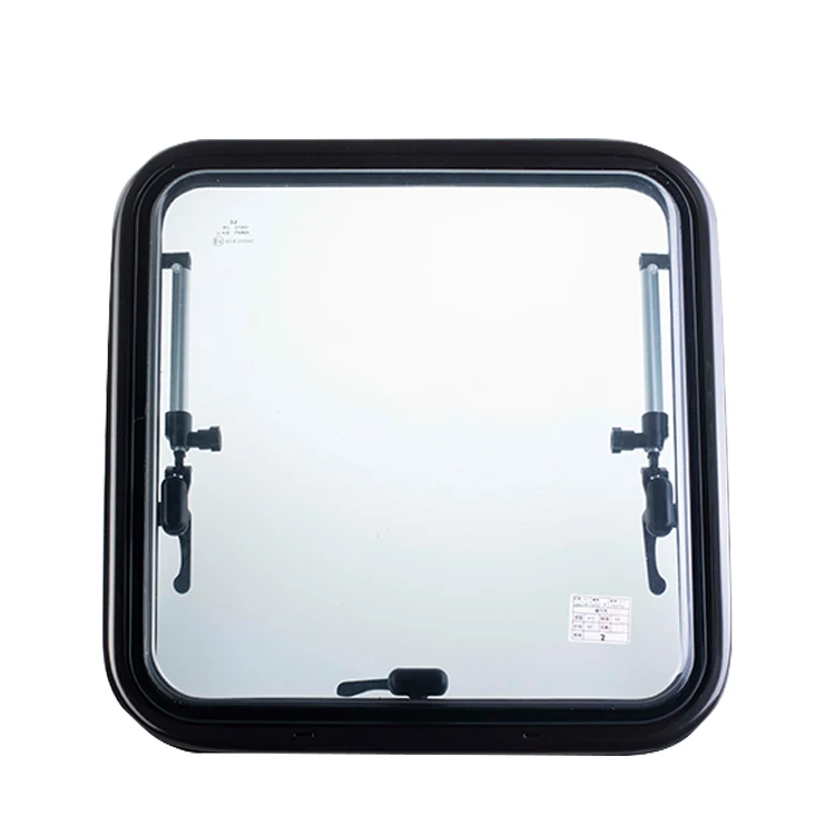 
Hot sale double glazing window sliding 300*700mm SANJO aluminum alloy frame trailer RV window 