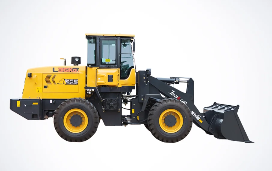 Chinese good price front loader agricultural machinery  3T 3000kgs wheel loader with diesel engine