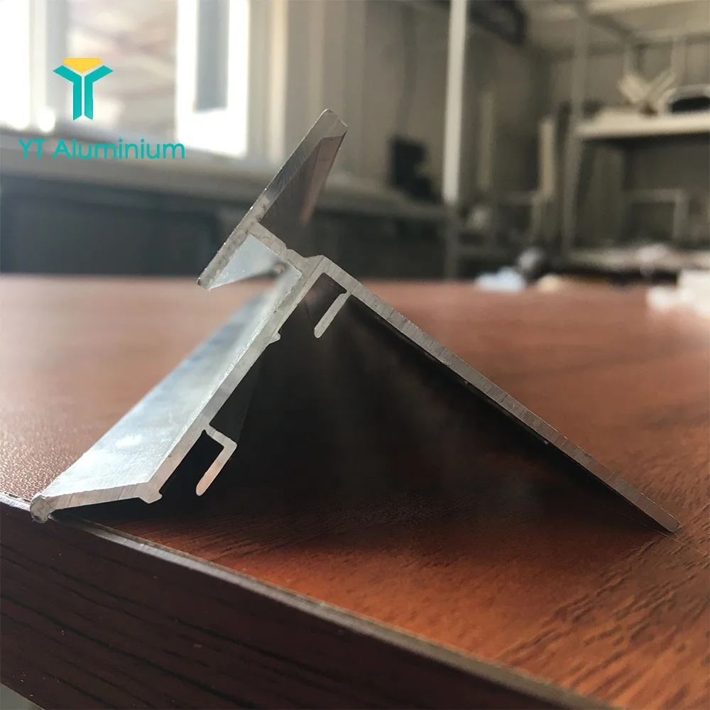 Aluminum Balcony Edge Trim with Weep Holes Balcony Trim Joiner