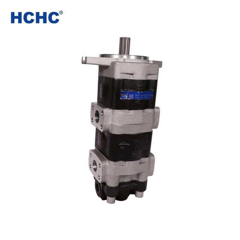 Chinese forklift hydraulic double gear pump Wholesale for crane excavator junk truck
