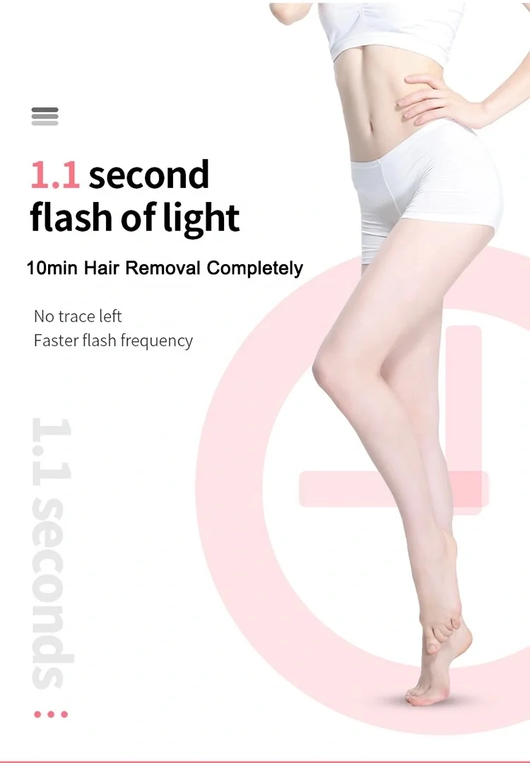 
ARTZ Flashes Permanent IPL Epilator Beauty Device IPL Hair Removal Laser Home Use Painless Portable IPL Hair Removal Laser 