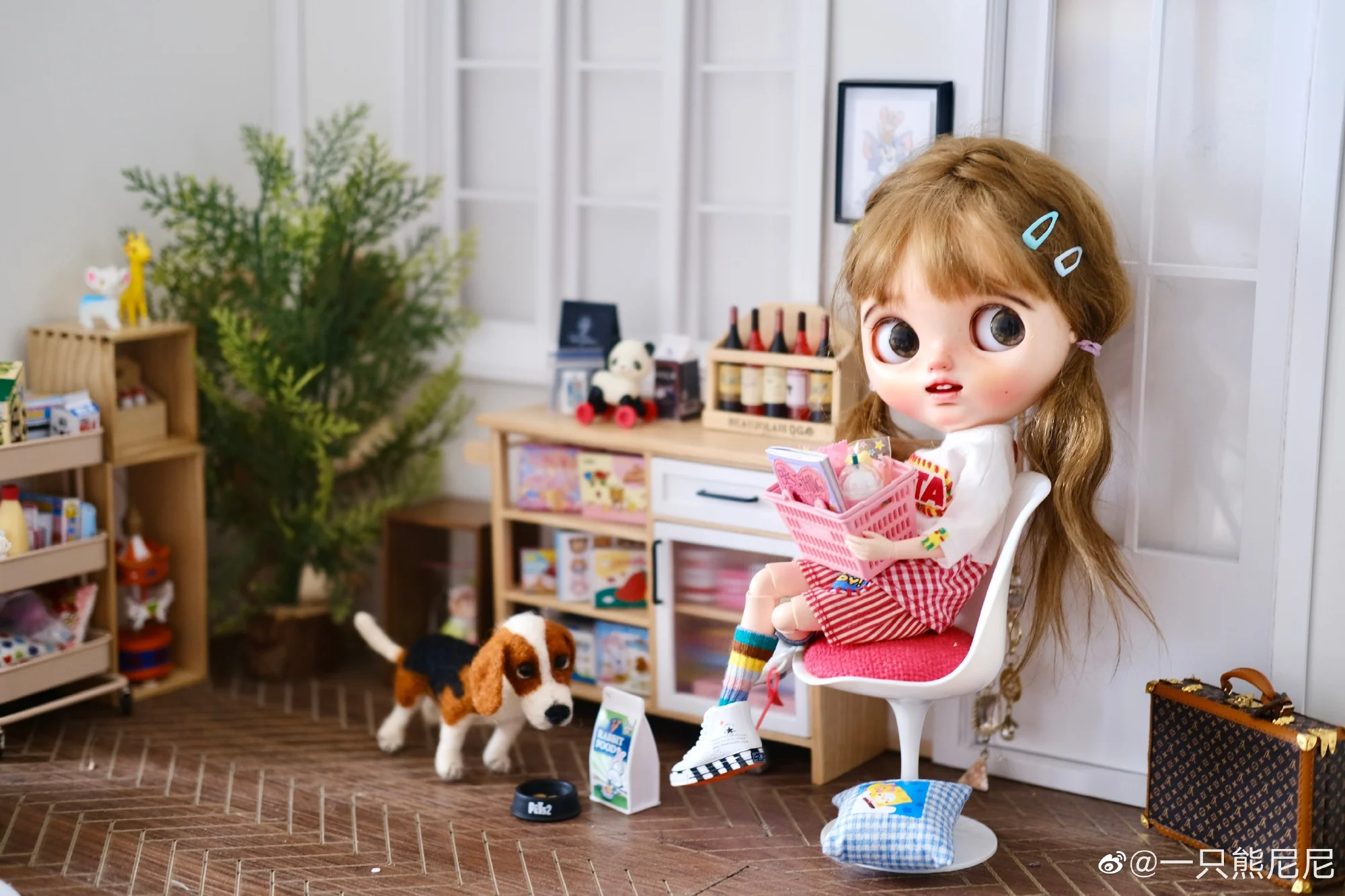  Чемодан Blythe 1/6 6 точек аксессуары для кукол чемодан Azone Ob24 Ob22