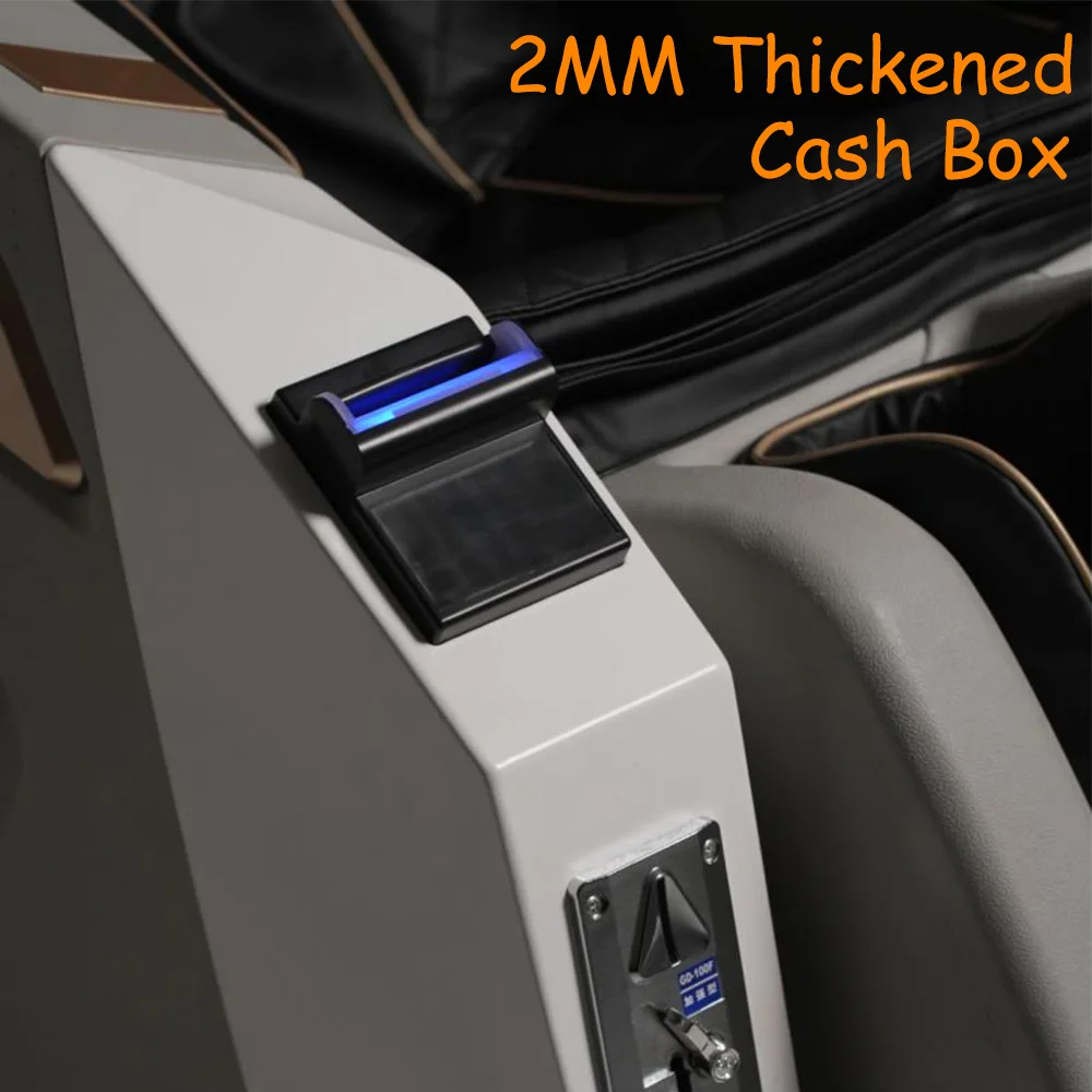 2024 dollar 4d vending massage chair full body zero gravity commercial coin operated massage chair bill acceptor business