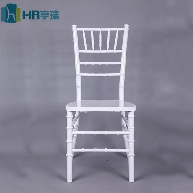 Hotel Wedding USA White Resin Chiavari Chair Tffany Dining Chairs
