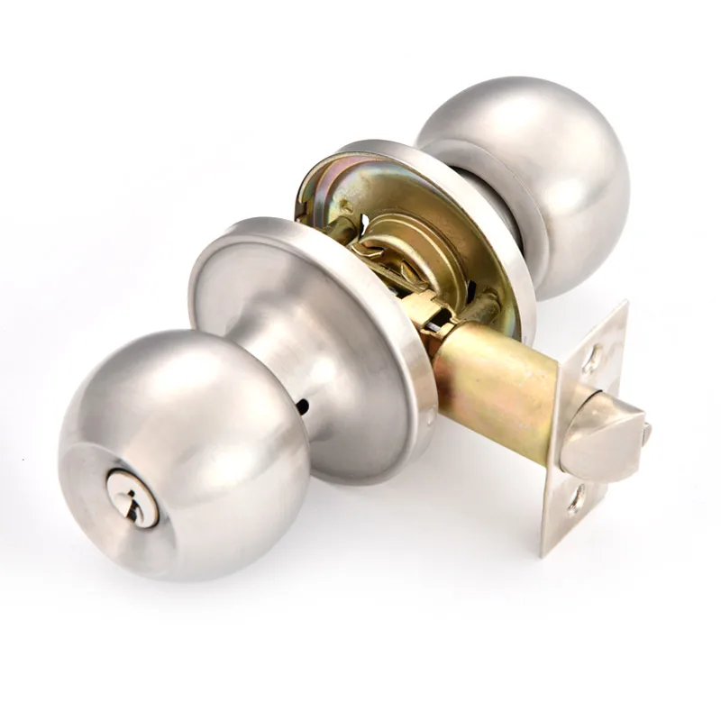 Factory Wholesales Cerradura de pomo chapa ball key entry tubular cylindrical door knob lock