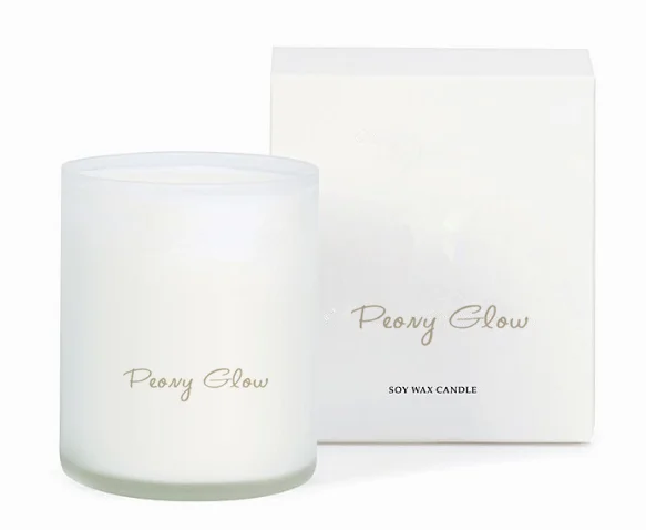 Home Decoration Custom Soy Wax Glass Jar Scented Candle Glass Jar Candle Luxury Private Label Soy Candles Scented