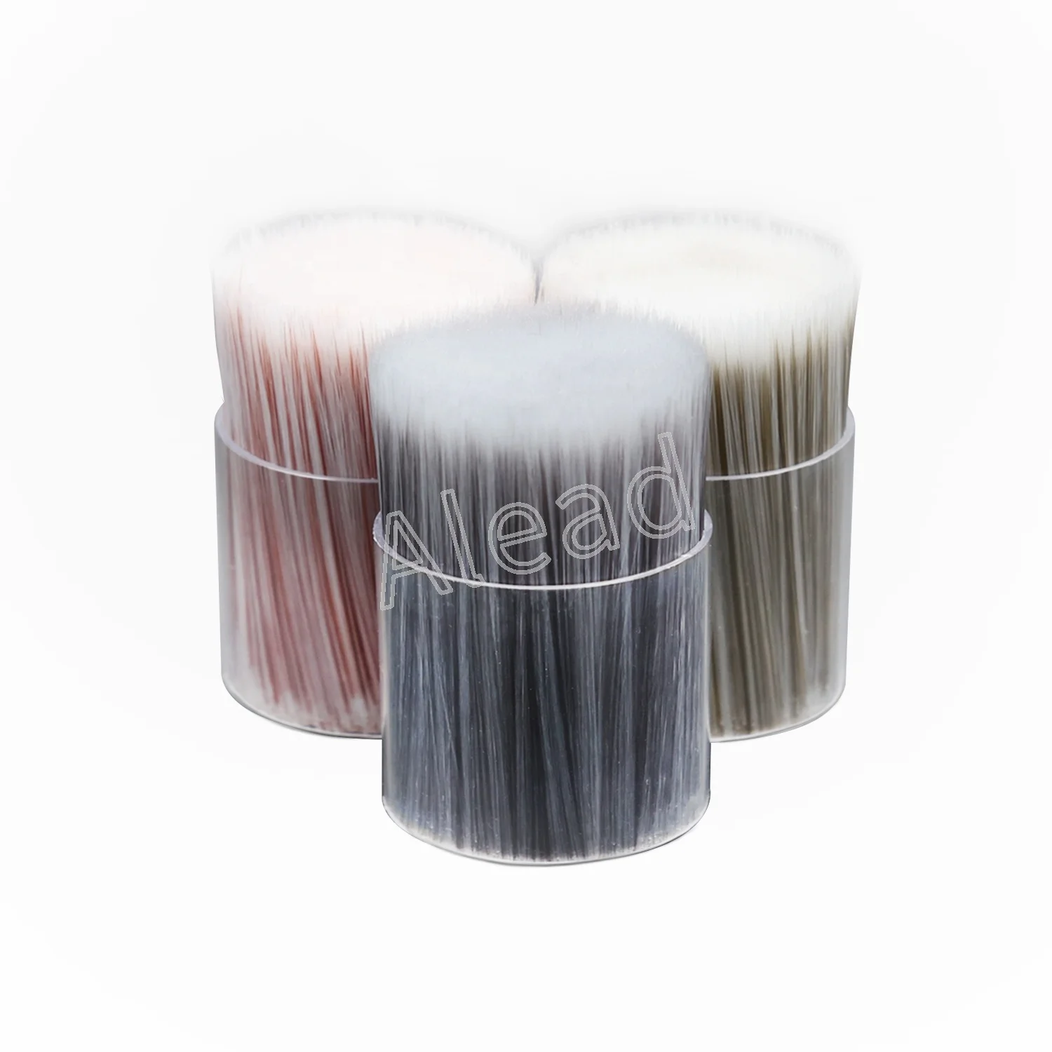 Long Taper Imitation Boar Pig Bristle Tapered Pet Mixed Filaments Magic Hair High Pick Up Fiber For Finest Surface Paint Brushes