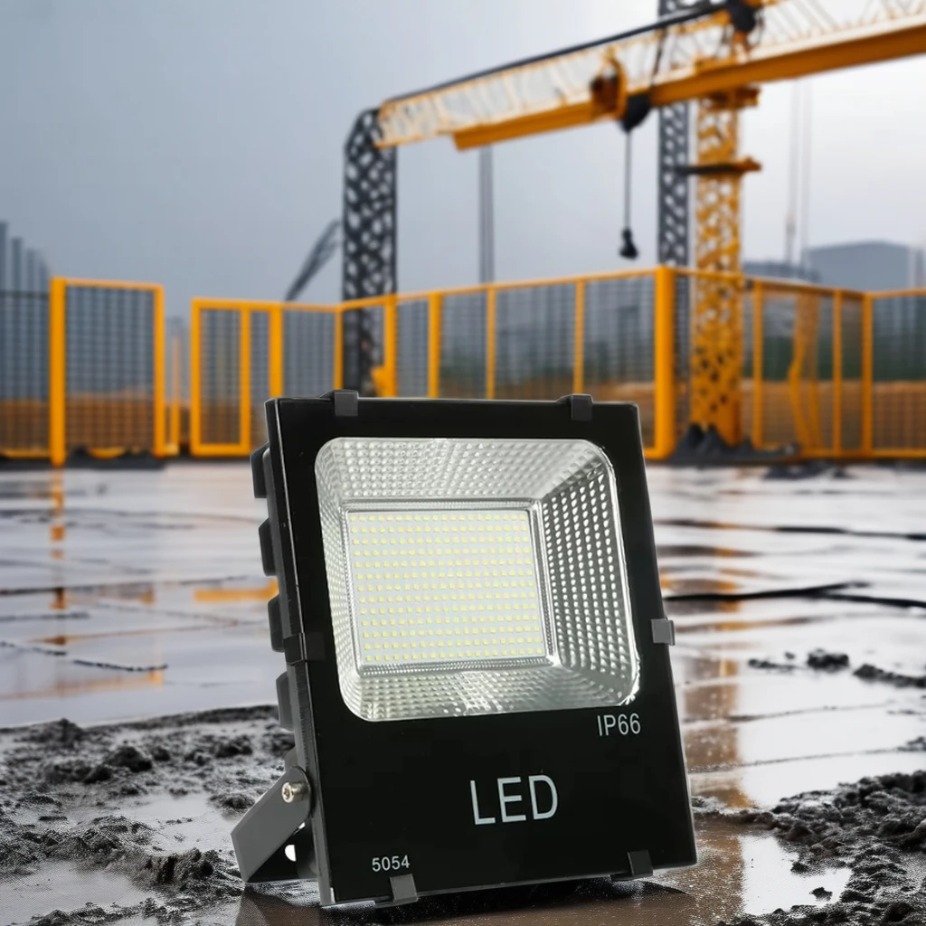 Wholesale Customized Multifunctional Outdoor LED Flood Light Waterproof 100W Garden Landscape Warehouse 5000K 3000K Glass ROHS