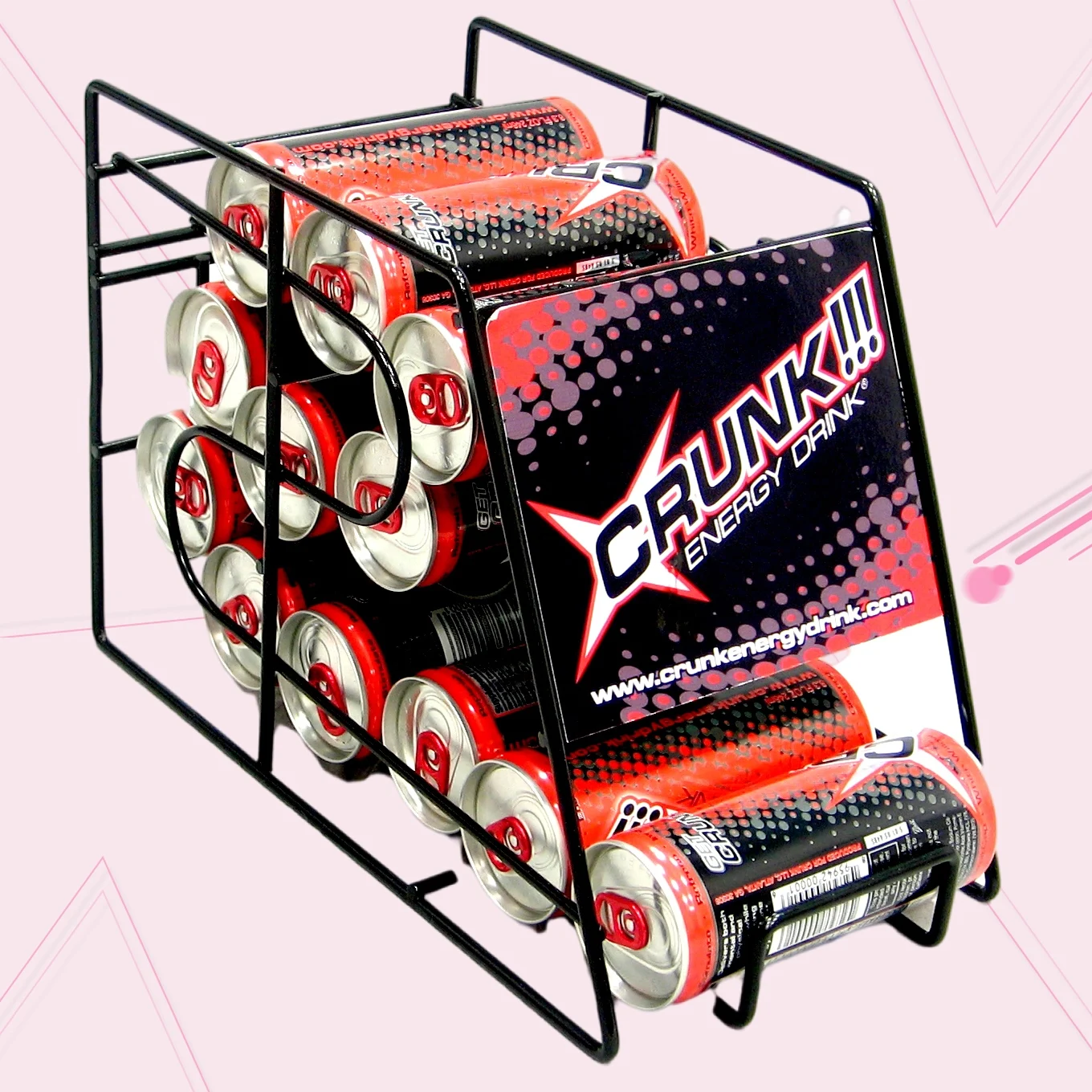 Beverage Display Metal Drink Display Rack POP Display