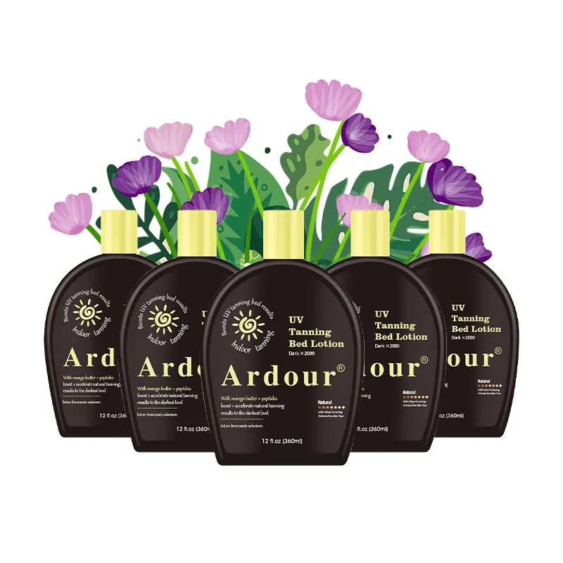 OEM 2 tanning  Indoor Outdoor Tan Accelerator Color Correcting  UV Tanning Bed Lotion