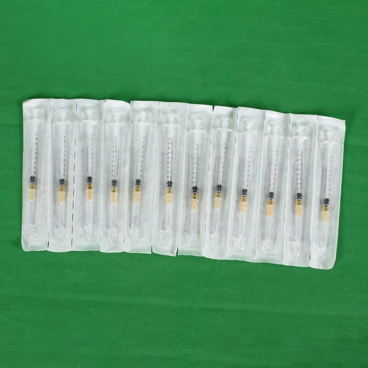 Production Line Of Disposable Leur Lock Syringes 1ml luer lock