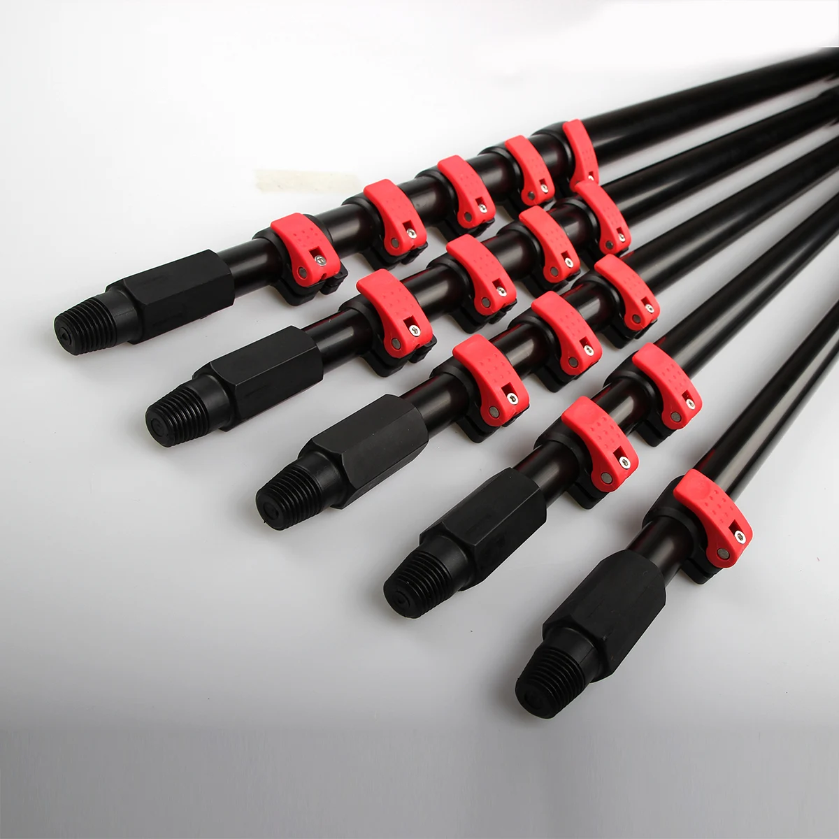 Extentool hot sale 18ft carbon fiber extendable for window cleaning extension washing pole