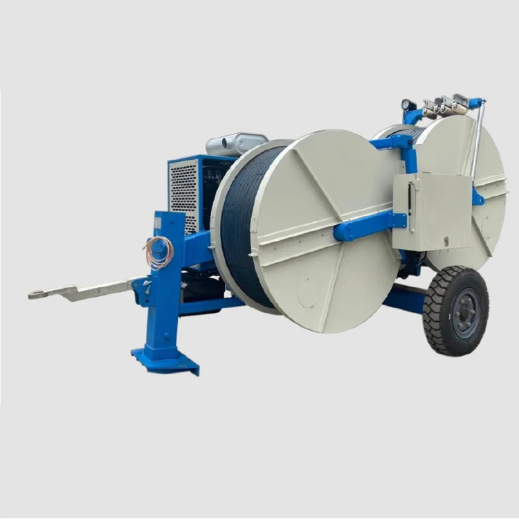 Max Tension 2x90kN Hydraulic Cable Stringing Puller Tensioner for Overhead Line Transmission