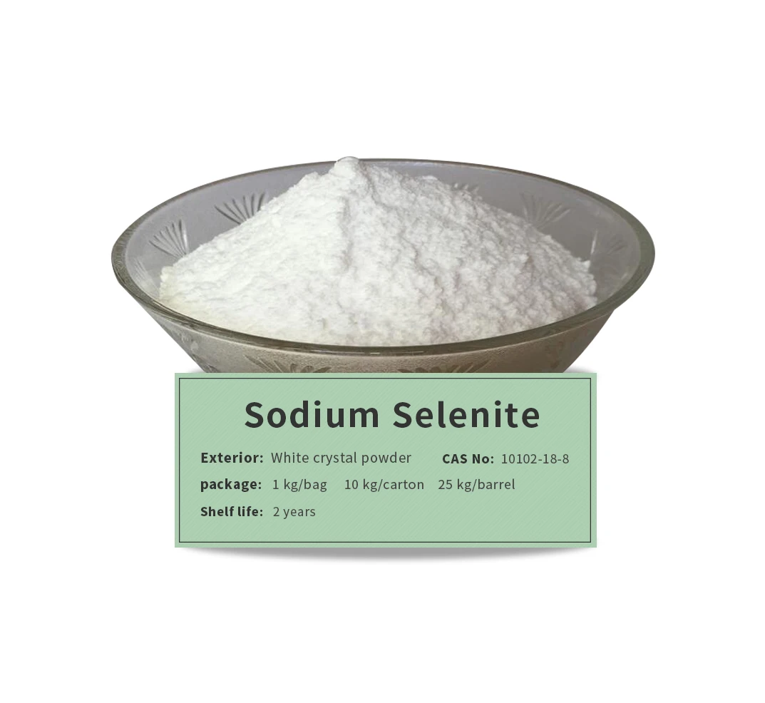 
Powder Sodium Selenite Manufacturer Sodium Selenite Feed Grade Sodium Selenite for Poultry Hot Sale High Quailty White 25kg/bag 