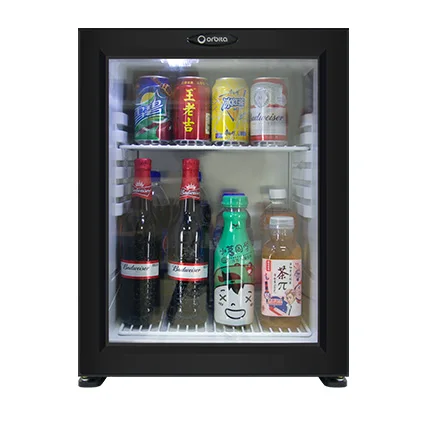 Home Fridge Hotel Mini Bar Minibar OBT-40DX environment friendly Absorption 0 noise hotel minibar