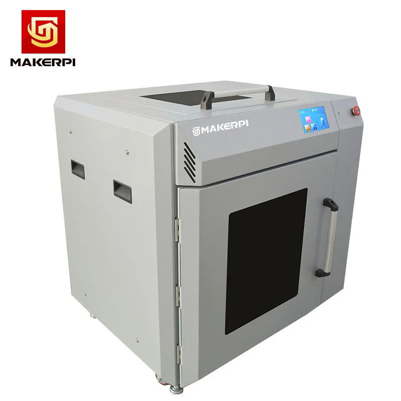 MakerPi S400 двухслойный металлический корпус 3d принтер сравнение цен Drucker 400 самый большой