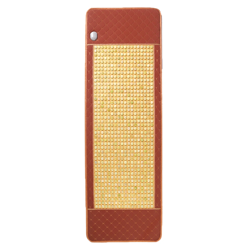 Factory direct sale comfortable infrared electric heat jade massage home use mattress