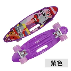 High Quality Fish skateboard Mini Cruiser penny board Four-wheel skate board