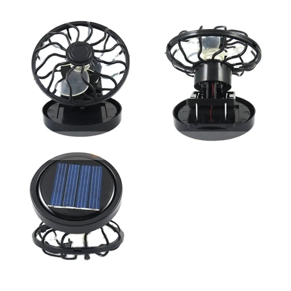 New Design Hat Cooling Fan Outdoor Clip On Hat Cap Mini Fans Fishing Portable Solar Fan