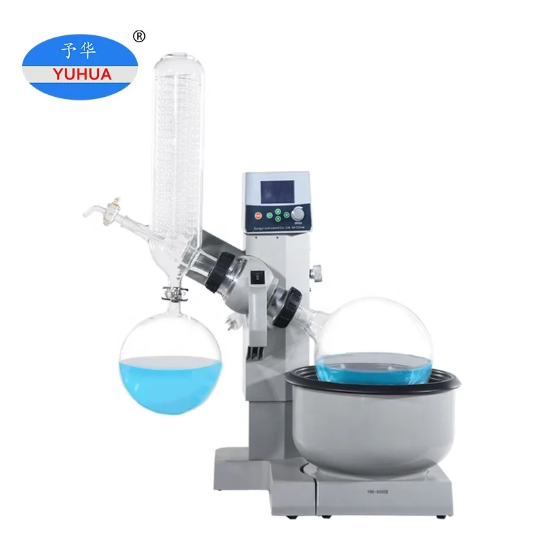 5L Laboratory Rotary Evaporator With Vacuum and Chiller