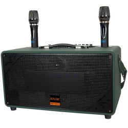 Powered Speakers BNIB Wooden Speaker ODM 6 Inch Home Speakers Set Audio System Wooden Bloototh Wifi Usb Wholesale