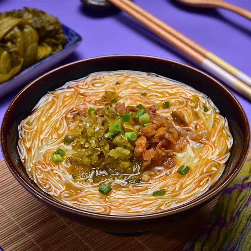  192 5 г популярная мышь лапша китайская Пряная вкусный вкус рисовая вермишель