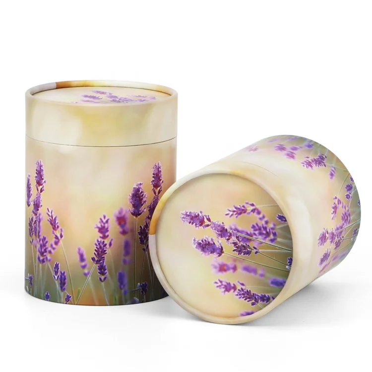 Eco friendly sea burial dog cat urn funeral supplies paper scatter tube pet ashes casket coffin