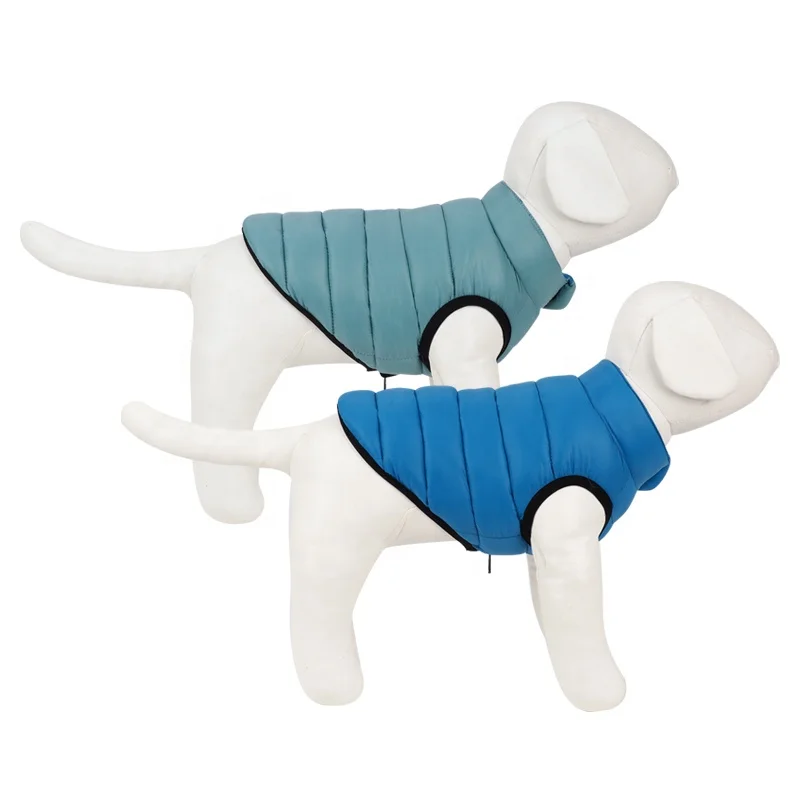 Лидер продаж, стеганая Двусторонняя одежда pebuddies, теплые утепленные легкие пуховики для собак и куртки-пуховики для холодной зимы