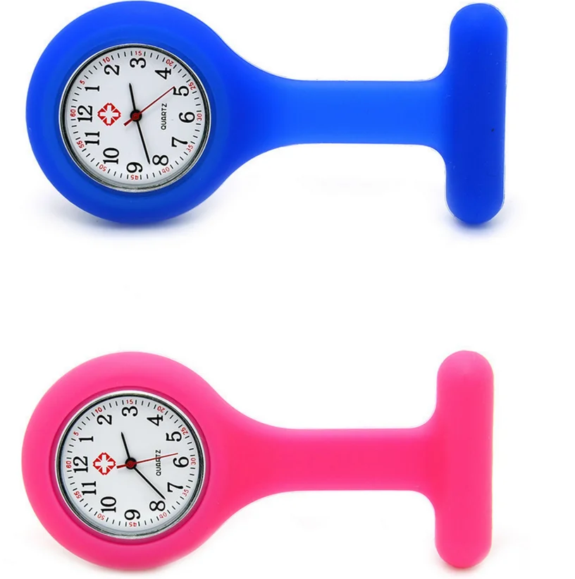 Low price silicone medical nurses fob waterproof pocket