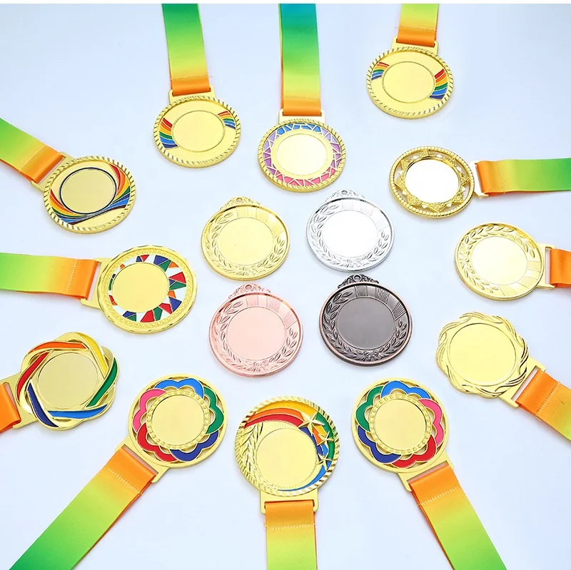 Custom Universal Games Metal Medal Competition Listing Bronze Marathon Medal Medallion plaques awards
