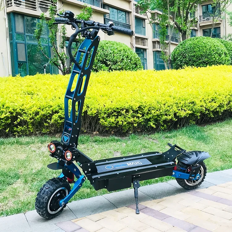 
REALMAX SK 11 11inch 2 Wheel Foldable Adult Scooter 60V 8000W Power electric scooter with lithium battery 