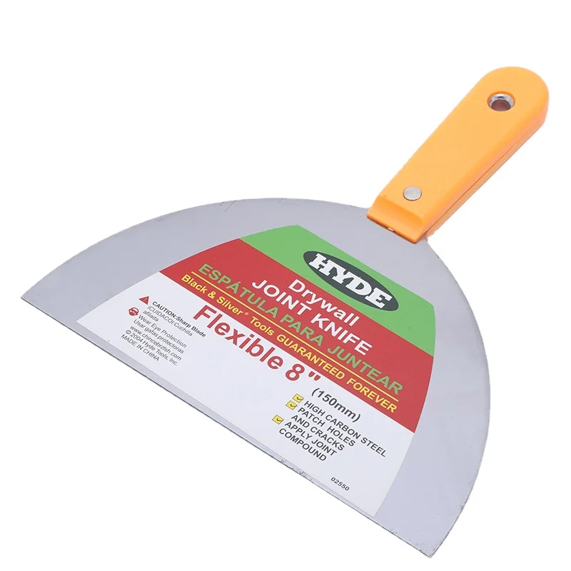 High Quality Wholesale Custom Cheap stainless steel plastic putty knife with plastic handle