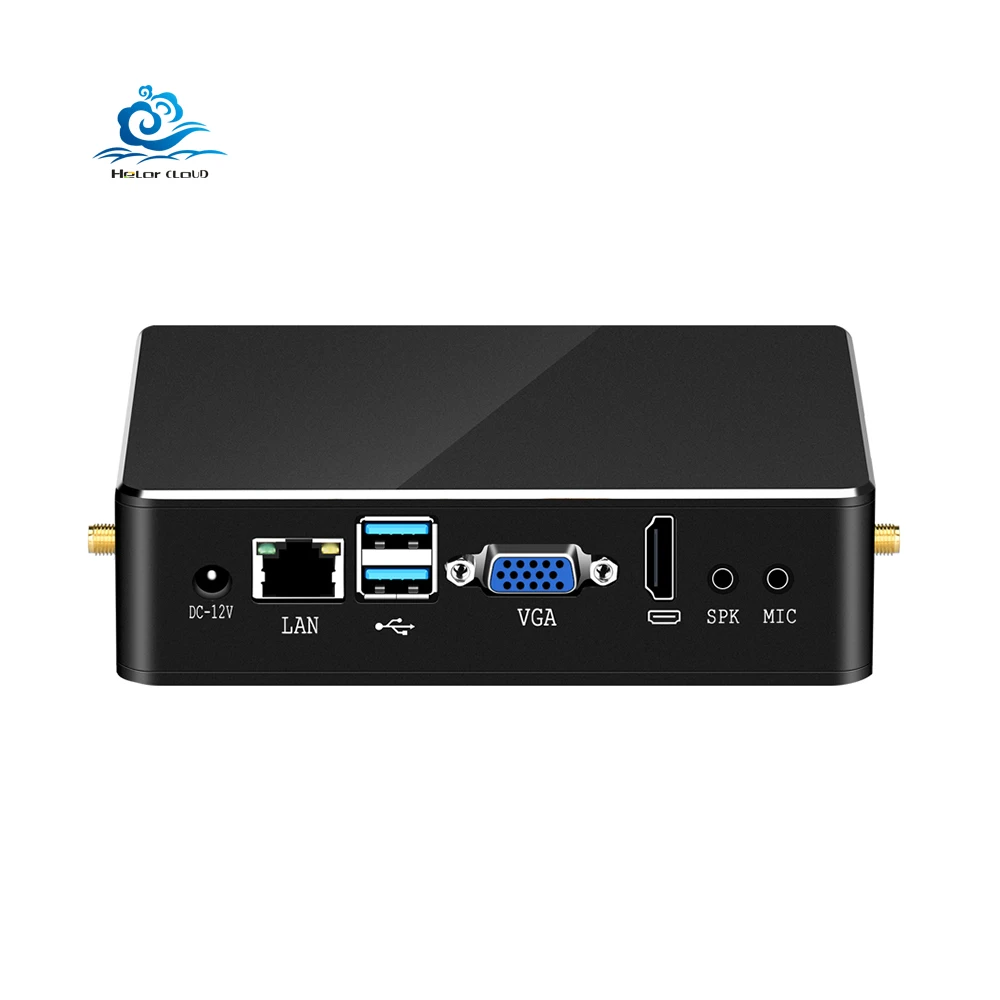 HLY Ul-tra Compact In-tel Core Mini PC i3 7100U 8 Гб DDR4 120 ГБ M.2 SSD Window 10 WiFi домашний офисный настольный