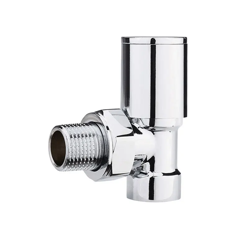 Byelearn DN15 Chrome Plating Brass Temperature Control TRV Valve