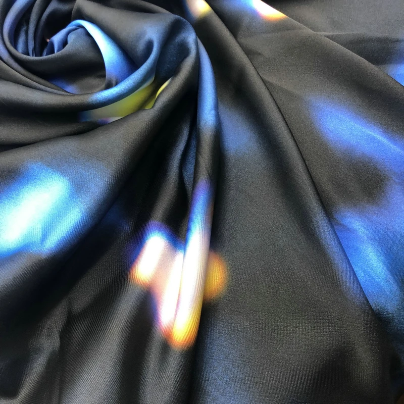 OEM customer printed twill woven cotton textile winter fabric for pants for men and women