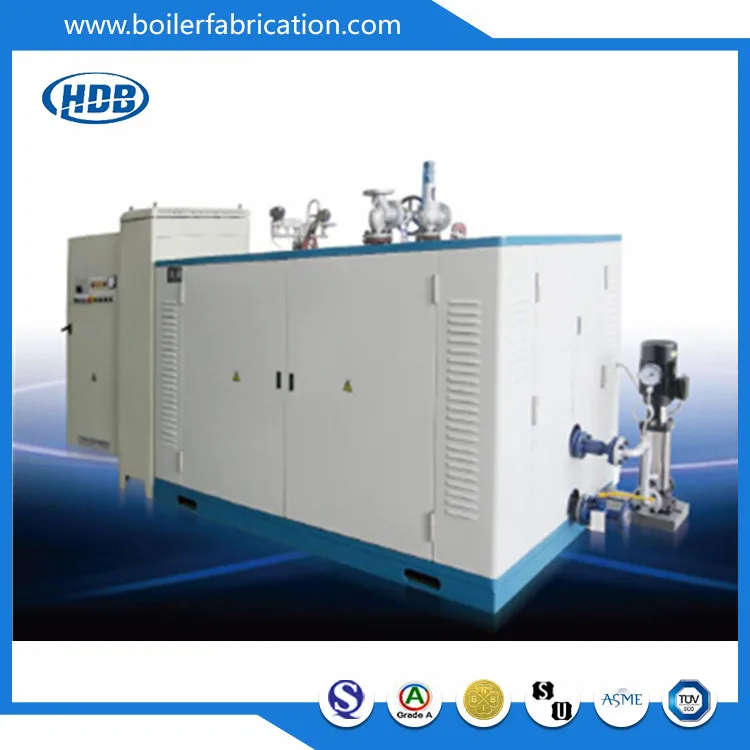 PLC Control Electric Steam Boiler Small Steam Turbine Electric Generator