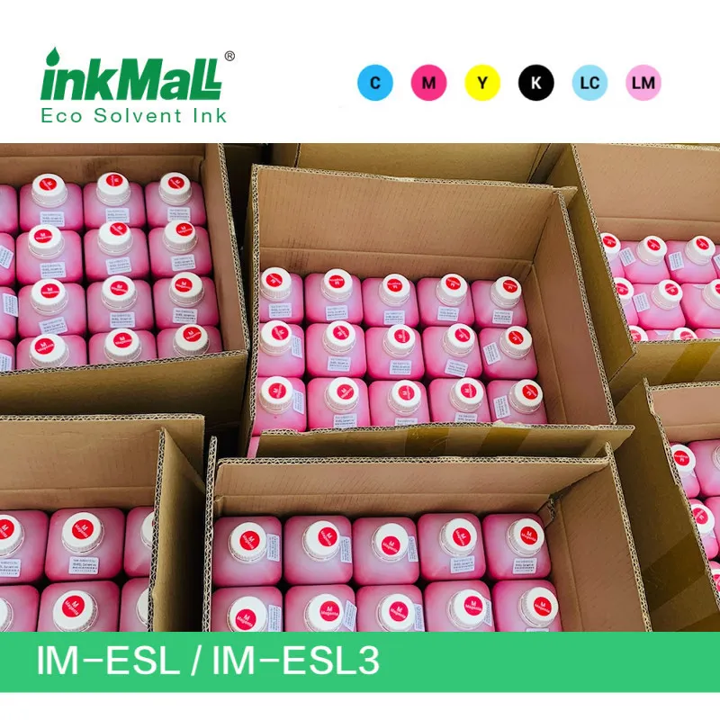 InkMall odorless eco solvent ink for dx5 dx7 dx8 head large format printer