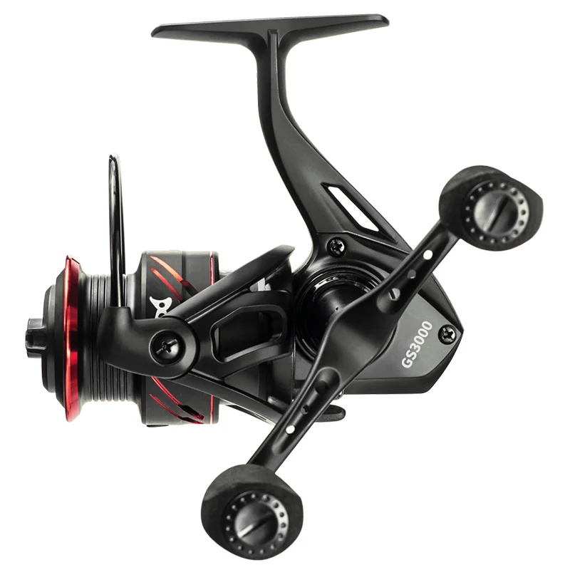 LINNHUE Fishing reel GS2000-7000 Full Metal Spool Spinning Reel 5.0:1 Max Drag 10Kg Power Smooth Sea Carp reel fishing