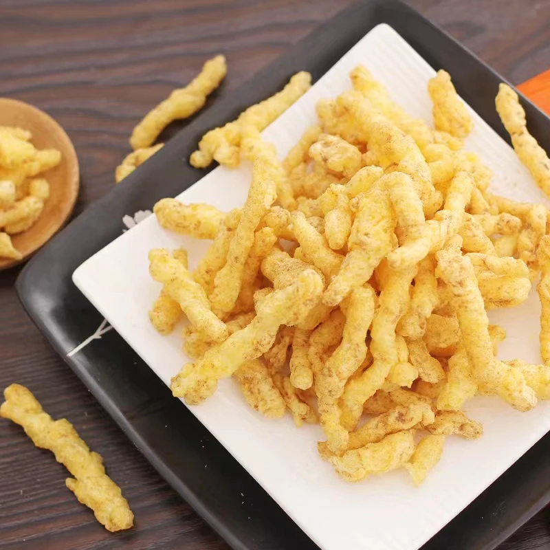 Wholesale Chinese snacks french fries healthy snacks exotic fruit vegetable snacks  delicious spicy chips 90g