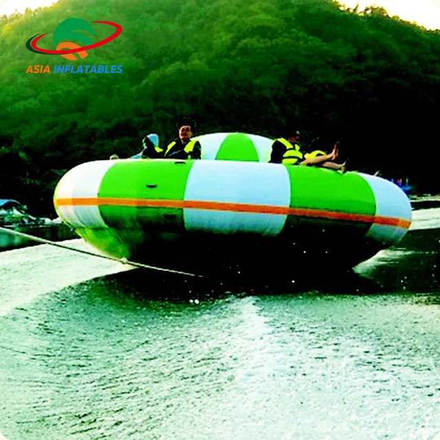 Fun Inflatable Flying Water Spinning Toy Inflatable Towable Water Disco Boat