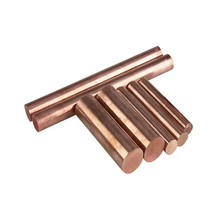 C10200 C11000 Pure Copper Rod Round Copper Bars Copper Bar