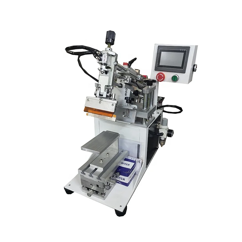 ECO High precision screen printing machine Semi-auto mini desktop small size shoes insole silk screen printer printing machine