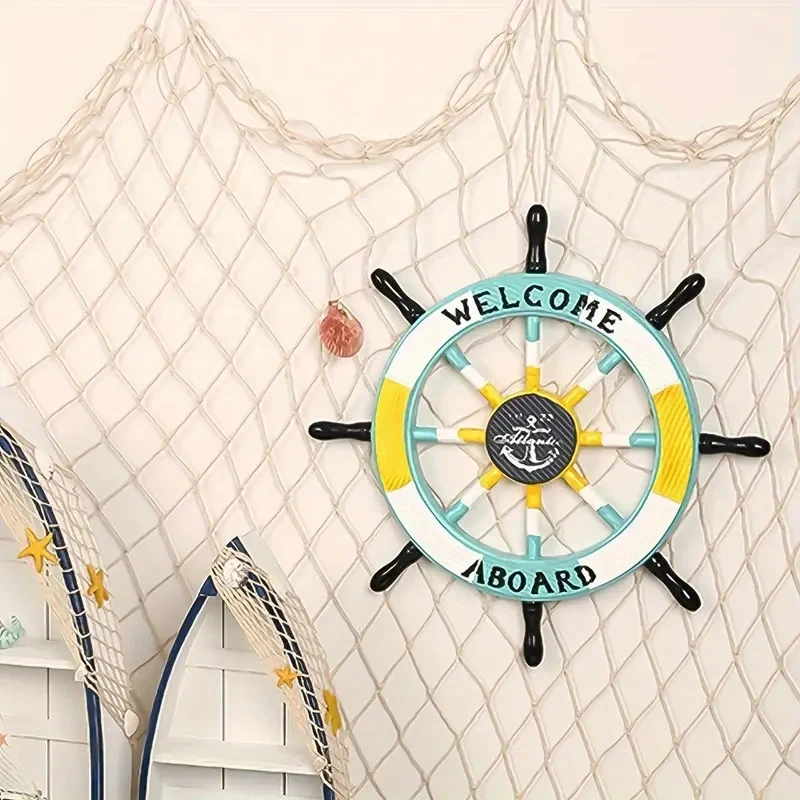 Custom High Quality Handcrafted Mediterranean Style Decorative Net Wall Hanging And Nautical Decor