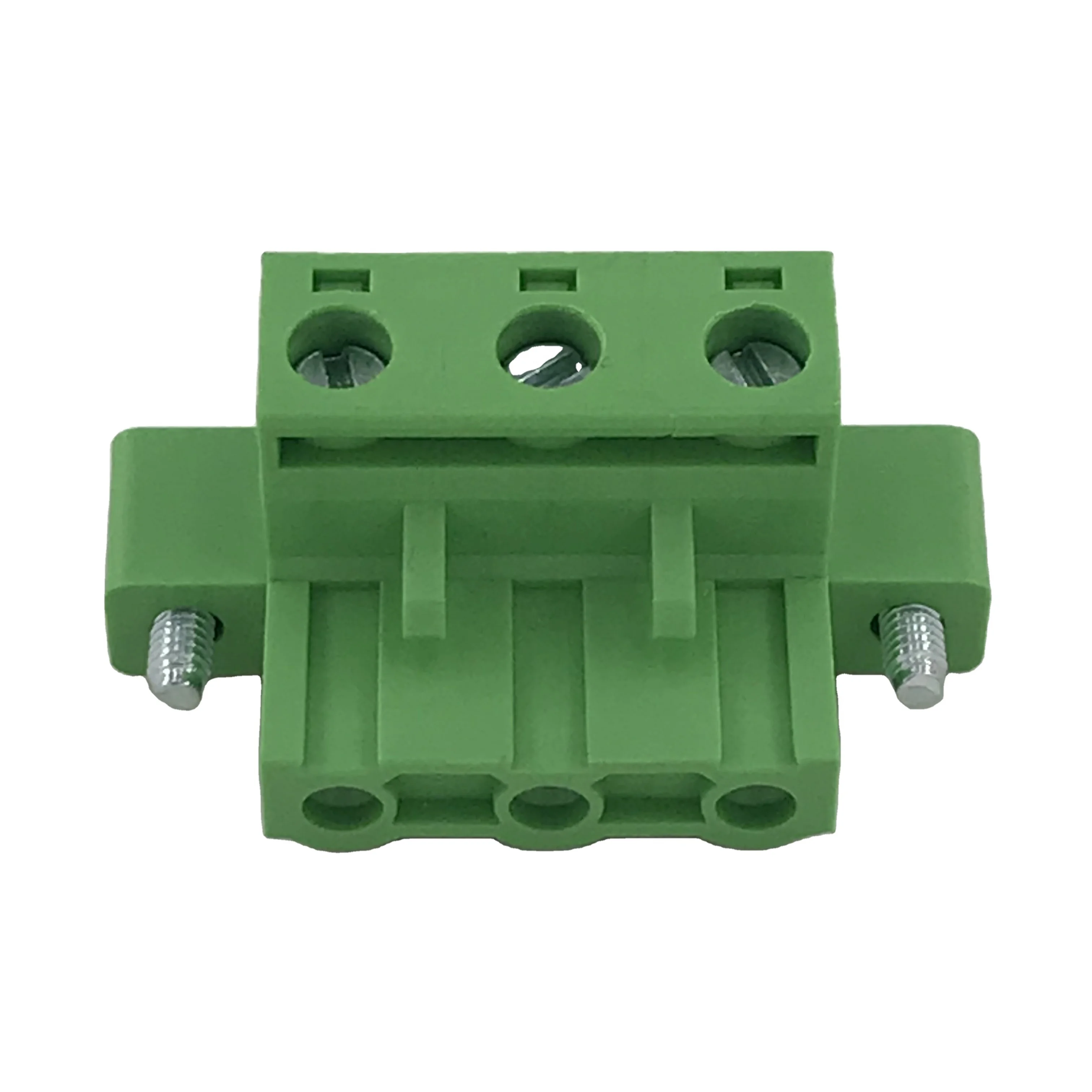 7.62MM pitch 3pin female pluggable terminal block with fixed screws XK2EDGKM