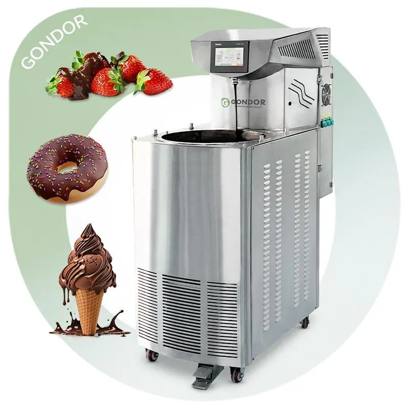 Chocolate Melting Temperature and Mould Dispenser 5.5l Small Mini 250kg Portable Hot Chocolate Machine