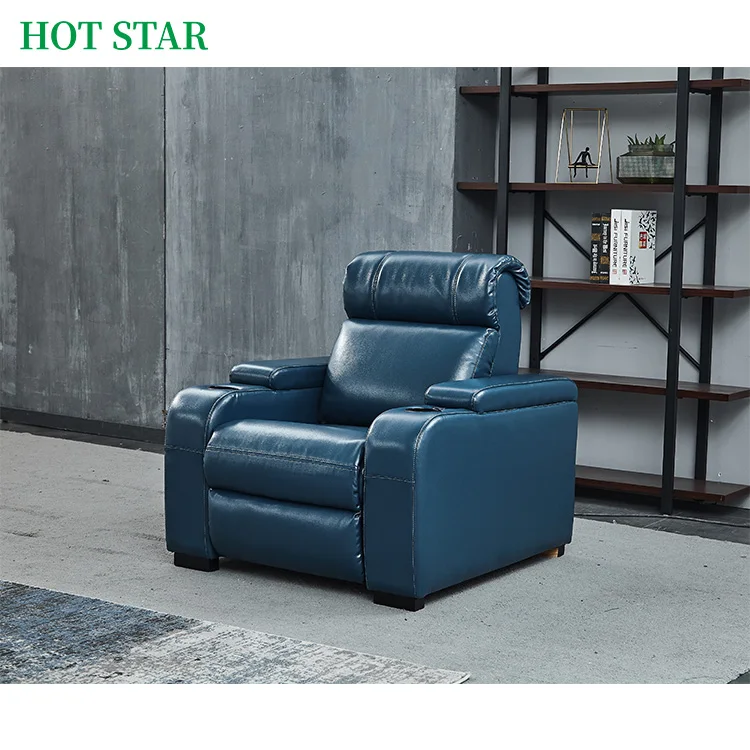 Custom Multi Functional Room Furniture Leather Movie Chairs Cinema Sofas for Home Theater