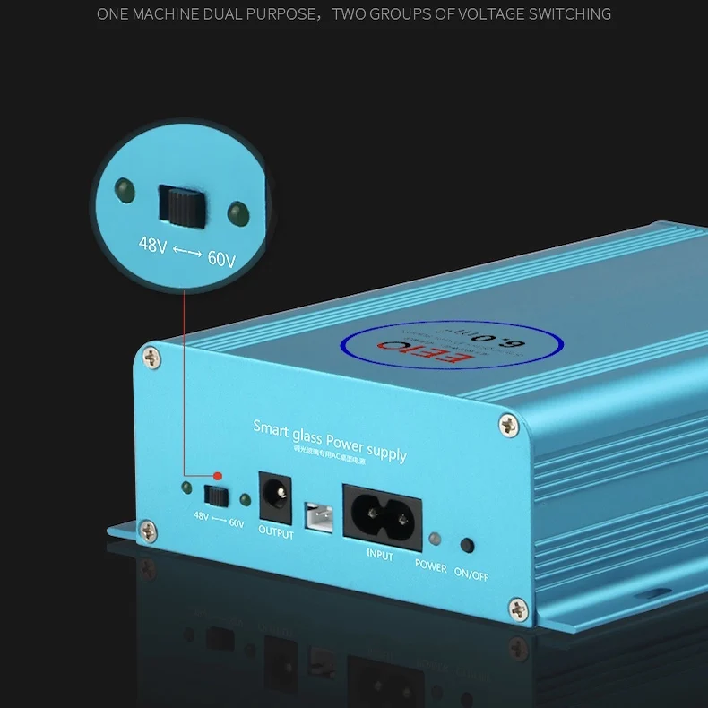 WIFI APP Phone switch control transformer with remote for switchable smart PDLC Glass and film