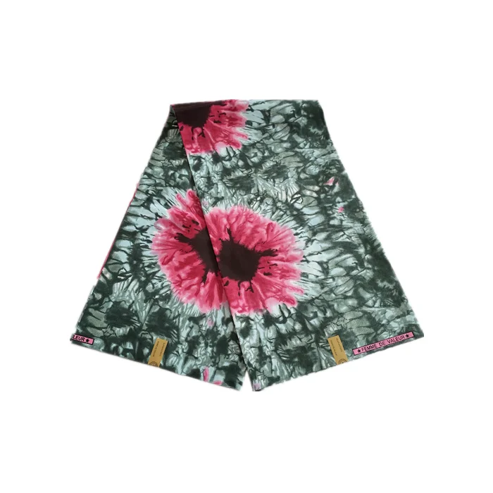 Wholesale cheap price new designs polyester african wax print fabric single sided wax dying cotton african wax 6 yards