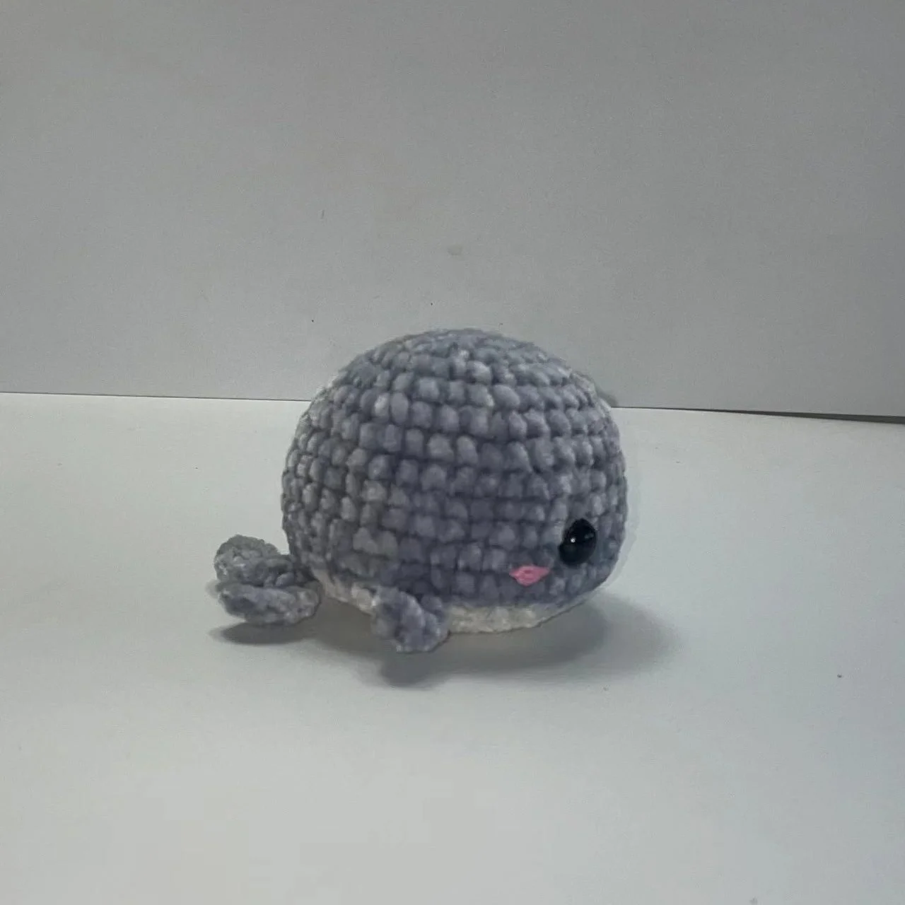 Plush Sea Animals Crochet Fluffy Thick Yarn Whale Amigurumi Toys