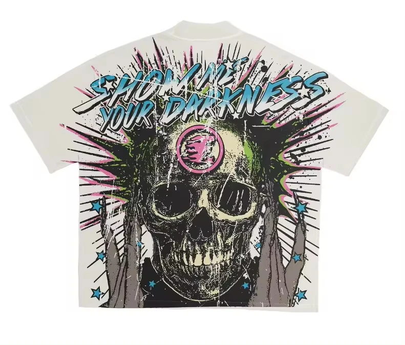 Custom Wholesale Acid Wash Dtg Printer T-shirt Printing Machine High Quality Cotton T-shirts